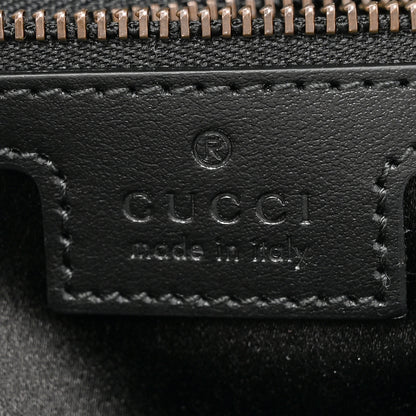 Gucci Velvet Matelasse Double G Studs Small Torchon GG Marmont Shoulder Bag Black 6 of 11