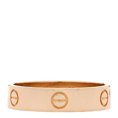 Cartier 18K Yellow Gold 5.5mm LOVE Ring 68 12.25 1 of 5