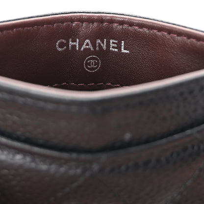 Chanel Caviar Quilted Card Holder Black 6 of 9