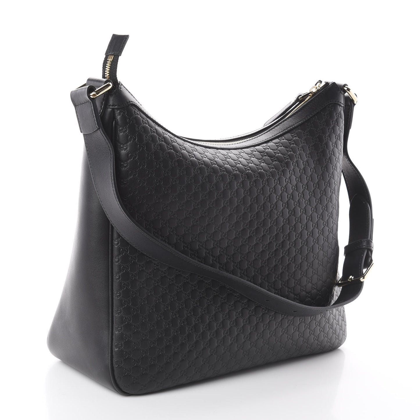 Microguccissima Shoulder Bag Black