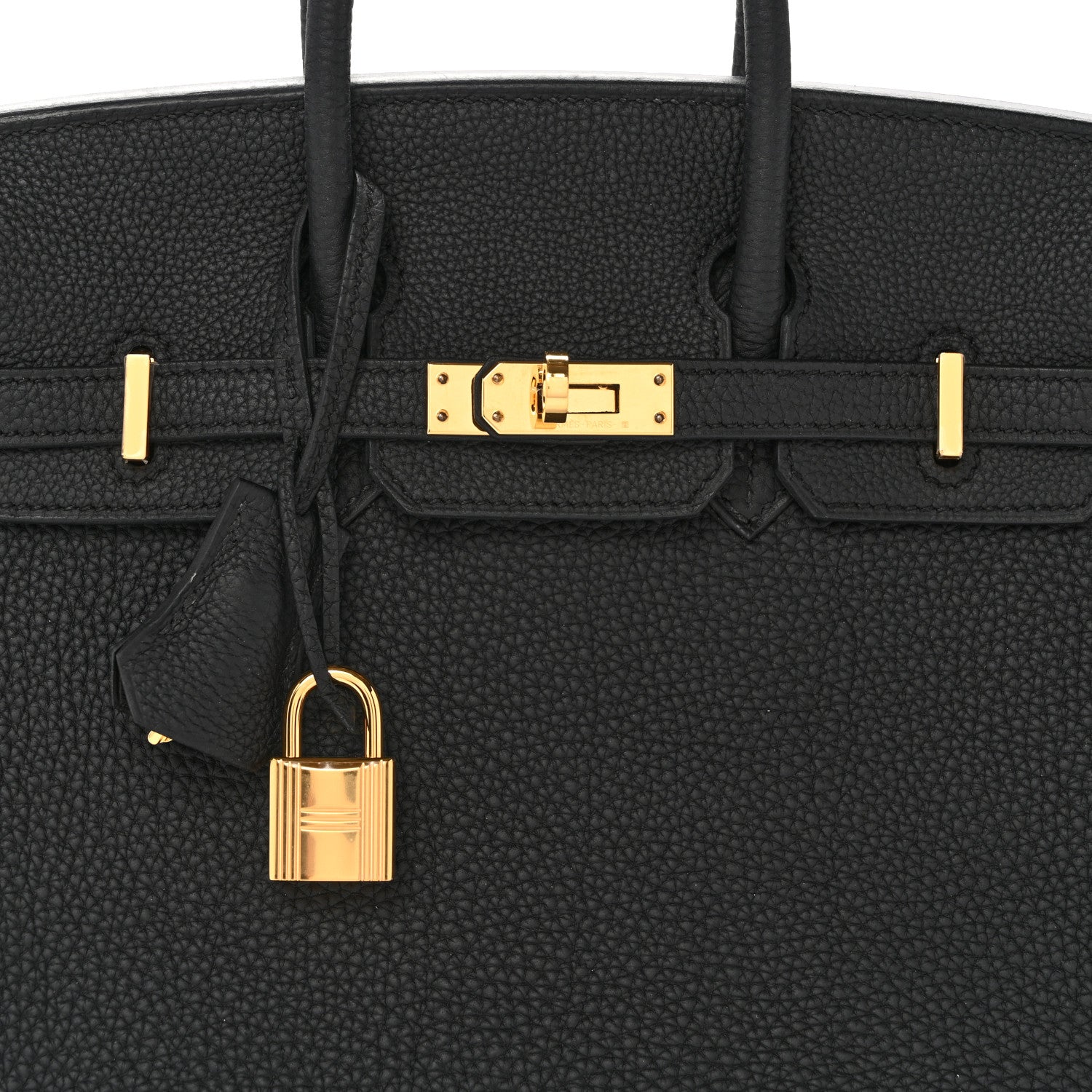 Hermes Togo Birkin 25 Black 8 of 16