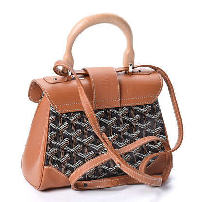 Goyard Goyardine Mini Saigon Black Gold 2 of 9