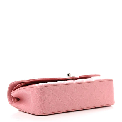 Chanel Caviar Quilted Medium Double Flap Light Pink 4 of 15