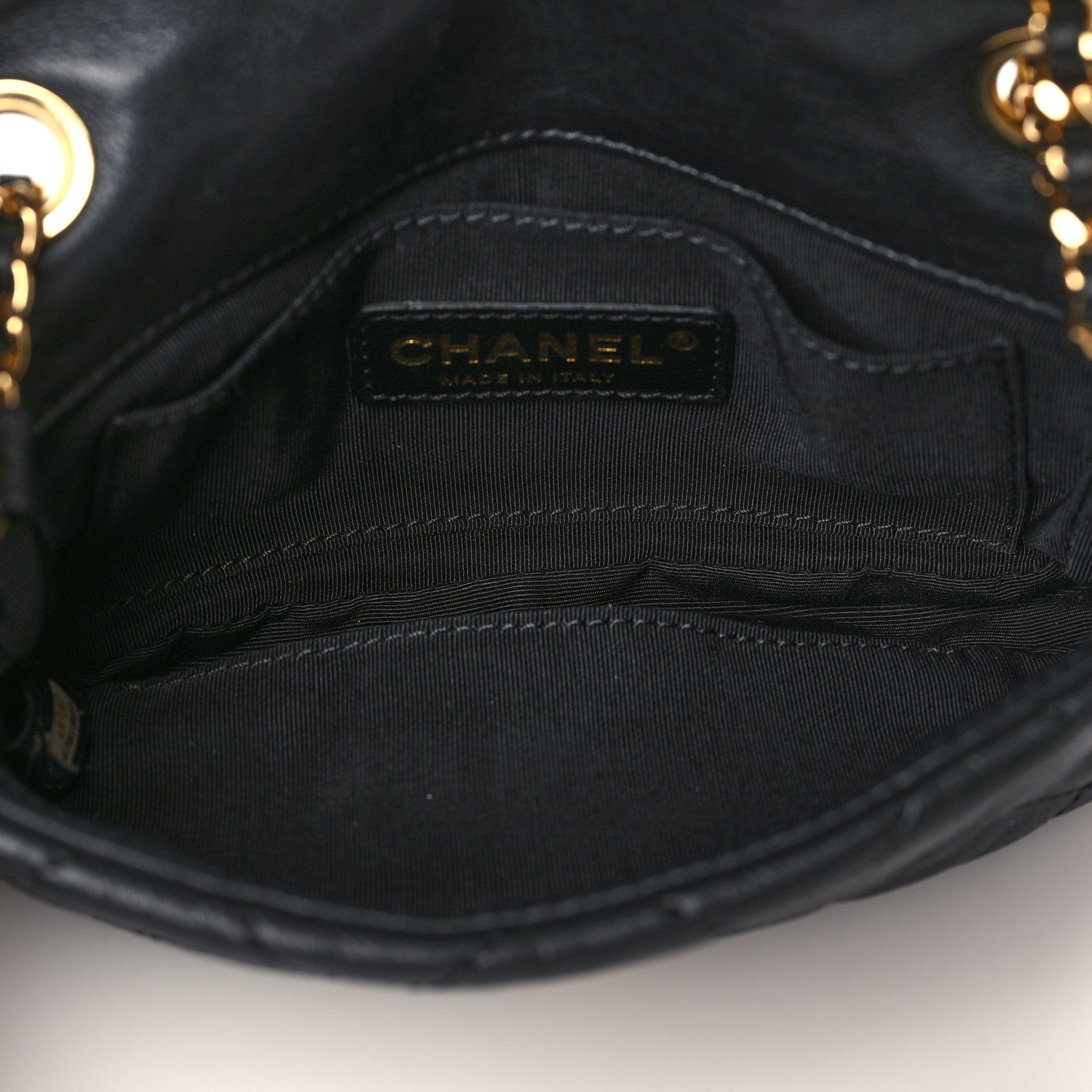 Chanel Calfskin Mini Chain Me Flap Black 4 of 8