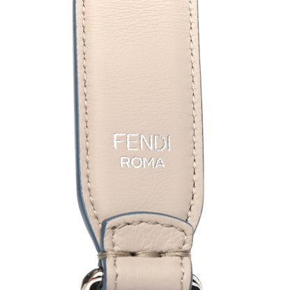 Fendi Vitello Dolce Plexiglass Studded Mini Strap You Grigio Polvere Multicolor 3 of 4