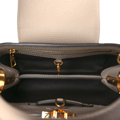 Louis Vuitton Taurillon Capucines BB Galet 5 of 8