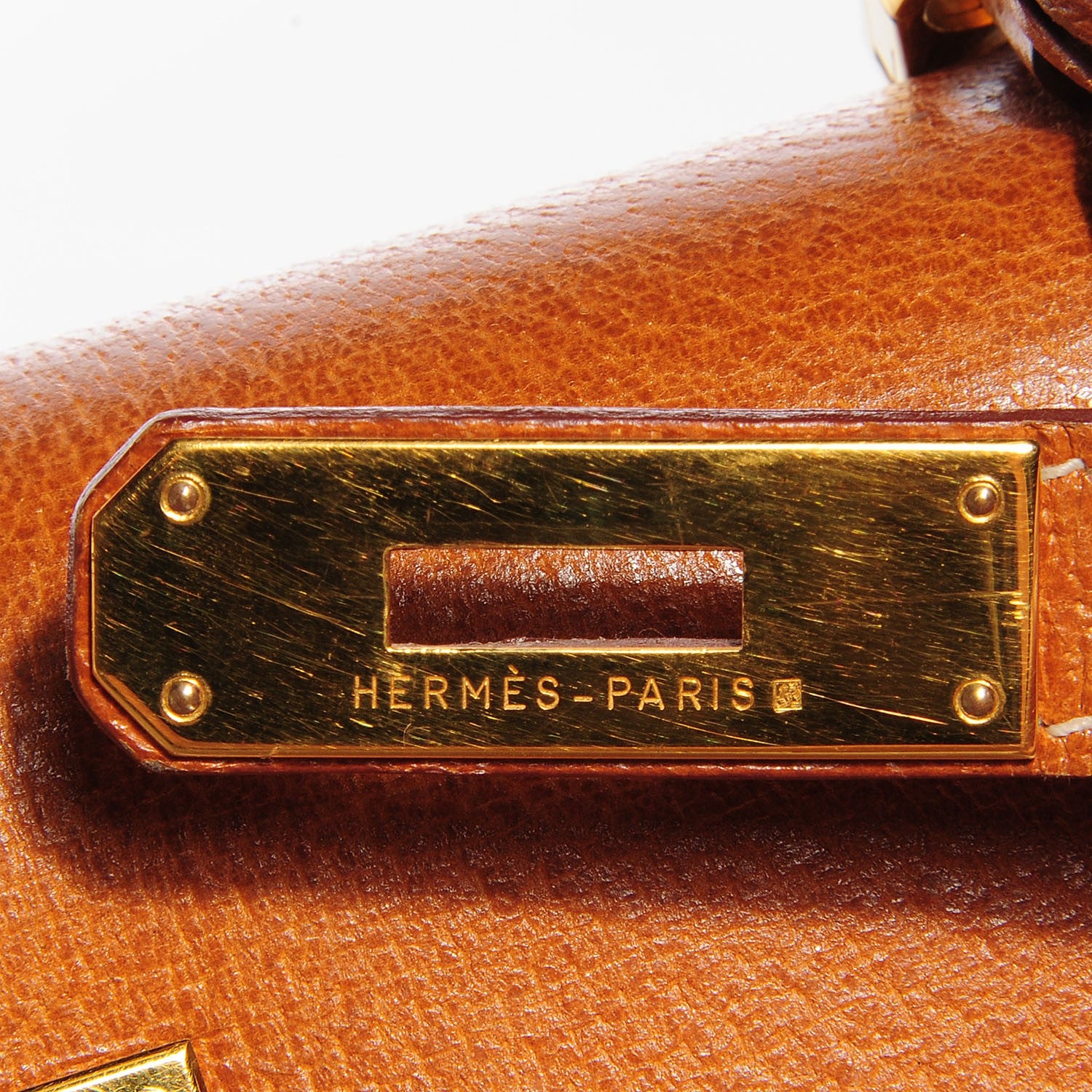 Hermes Peau Porc Kelly Sellier 32 Gold 13 of 28