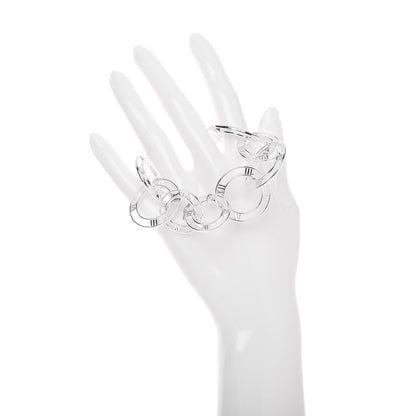 Tiffany Sterling Silver Atlas Link Bracelet 2 of 5