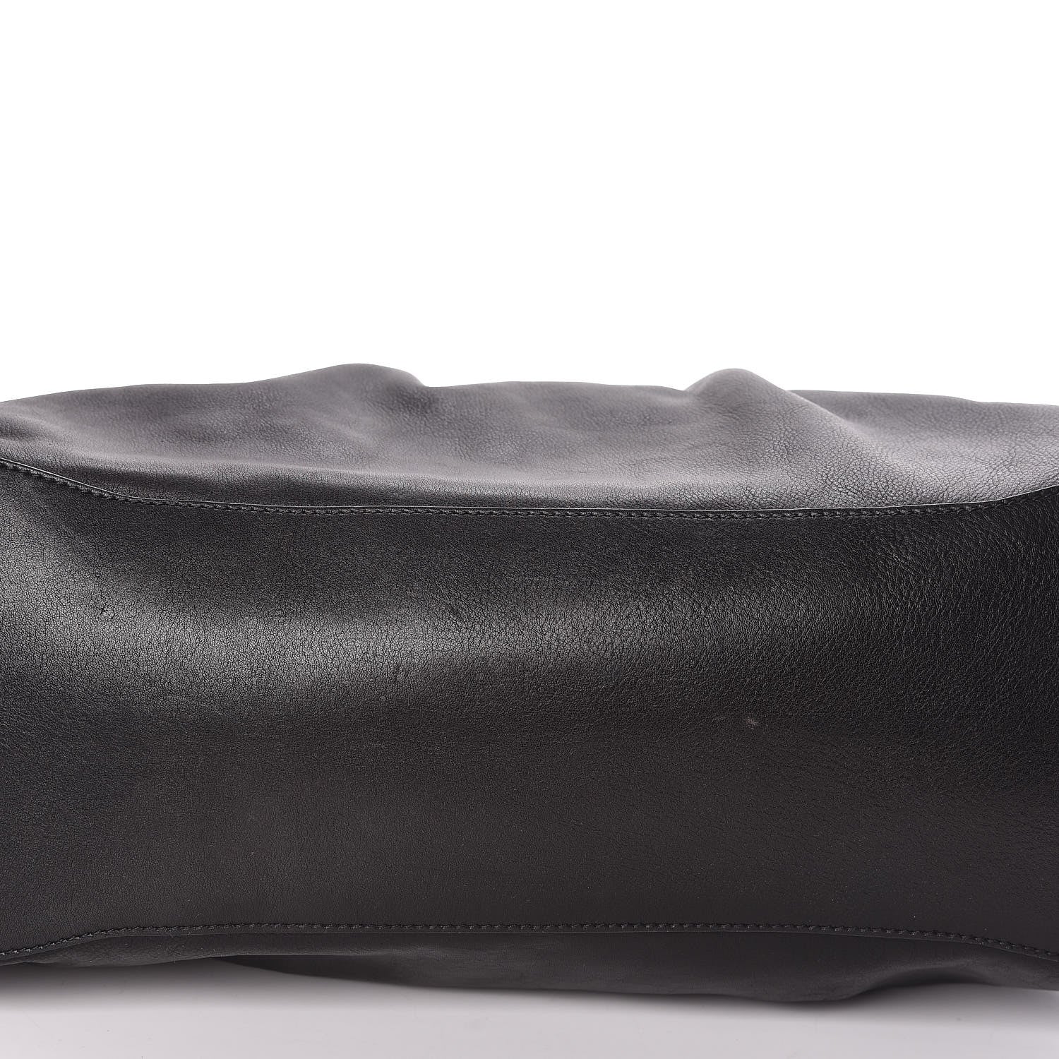 Prada Soft Calfskin Dome Sachel Black 14 of 15
