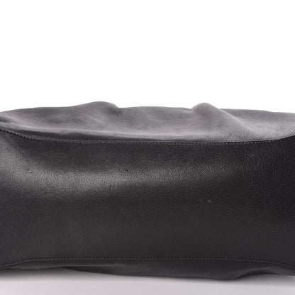 Prada Soft Calfskin Dome Sachel Black 14 of 15
