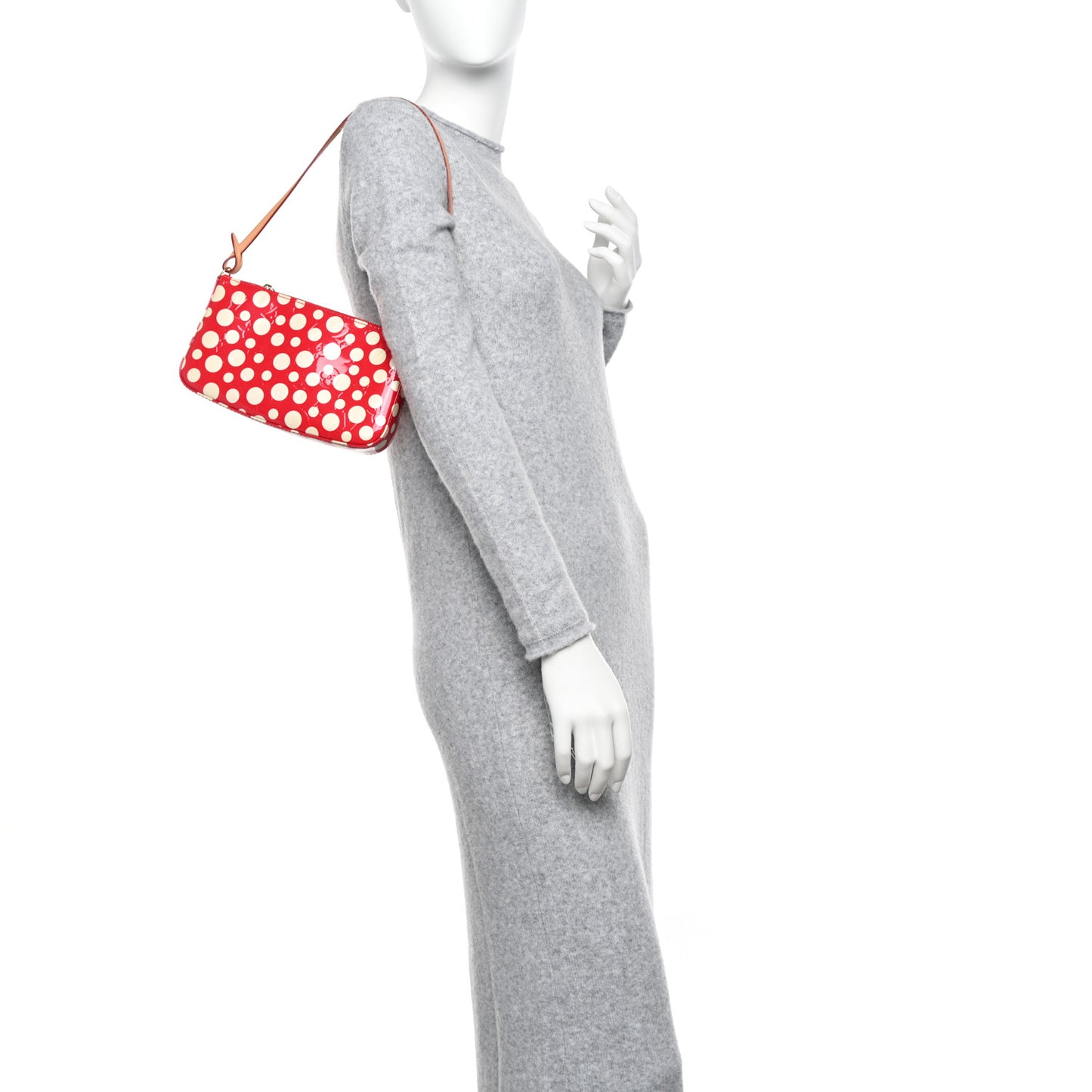 Vernis Kusama Infinity Dots Pochette Accessories Red