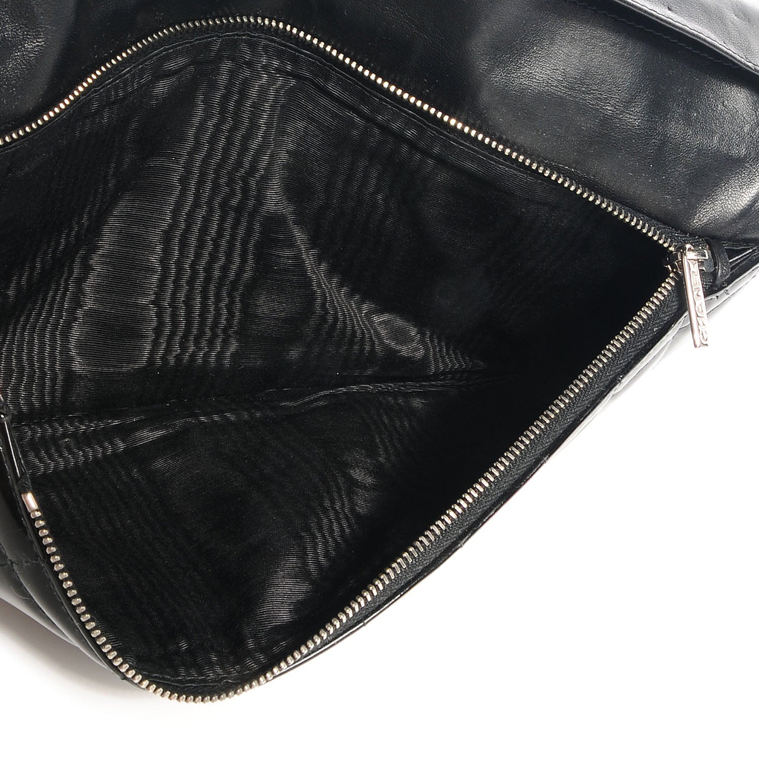 Chanel Patent Chocolate Bar Flap Black 10 of 11