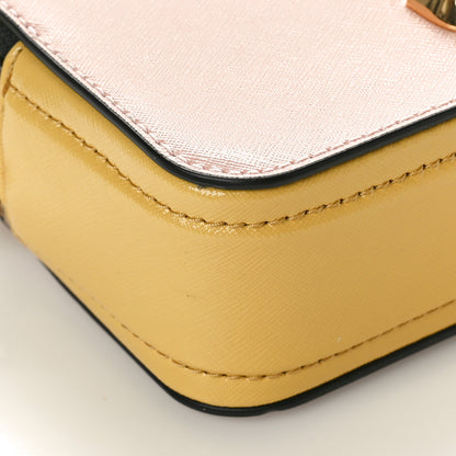 Marc Jacobs Saffiano Small Snapshot Camera Bag New Rose 8 of 9