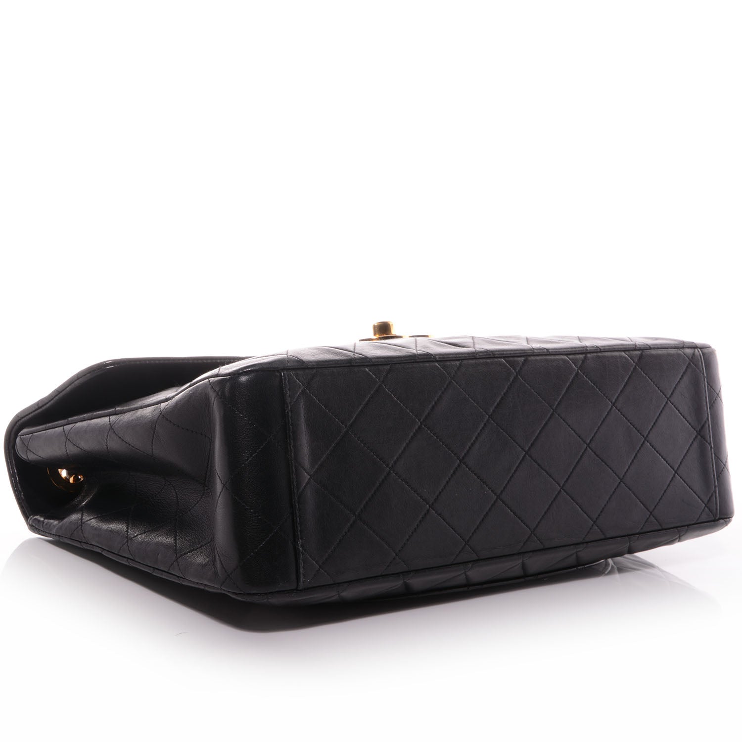 Chanel Lambskin XL Jumbo Flap Black 4 of 8