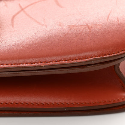 Celine Box Calfskin Medium Classic Box Flap Bag Lipstick 11 of 18