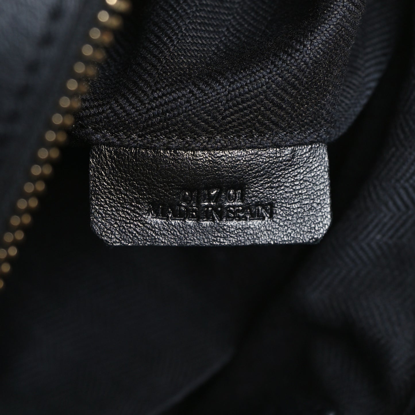 Calfskin Small Puzzle Bag Multicolor Black