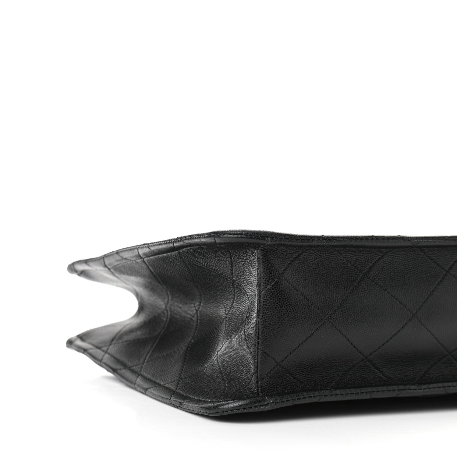 Chanel Caviar Quilted Sweet Classic Shopping Tote Black 8 of 9