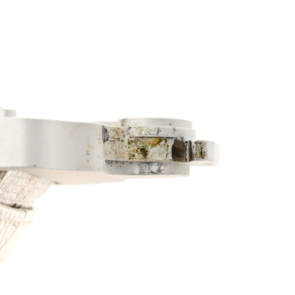 Christian Dior X DANIEL ARSHAM Grained Calfskin Newspaper Print Saddle Bag White 15 of 19