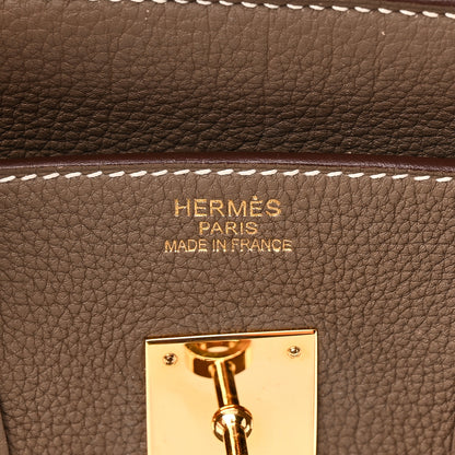 Hermes Togo Birkin 35 Etoupe 6 of 11