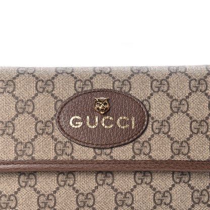 Gucci GG Supreme Monogram Neo Vintage Web Belt Bag Brown 10 of 10