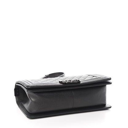 Chanel Caviar Quilted Medium Boy Flap So Black 3 of 15