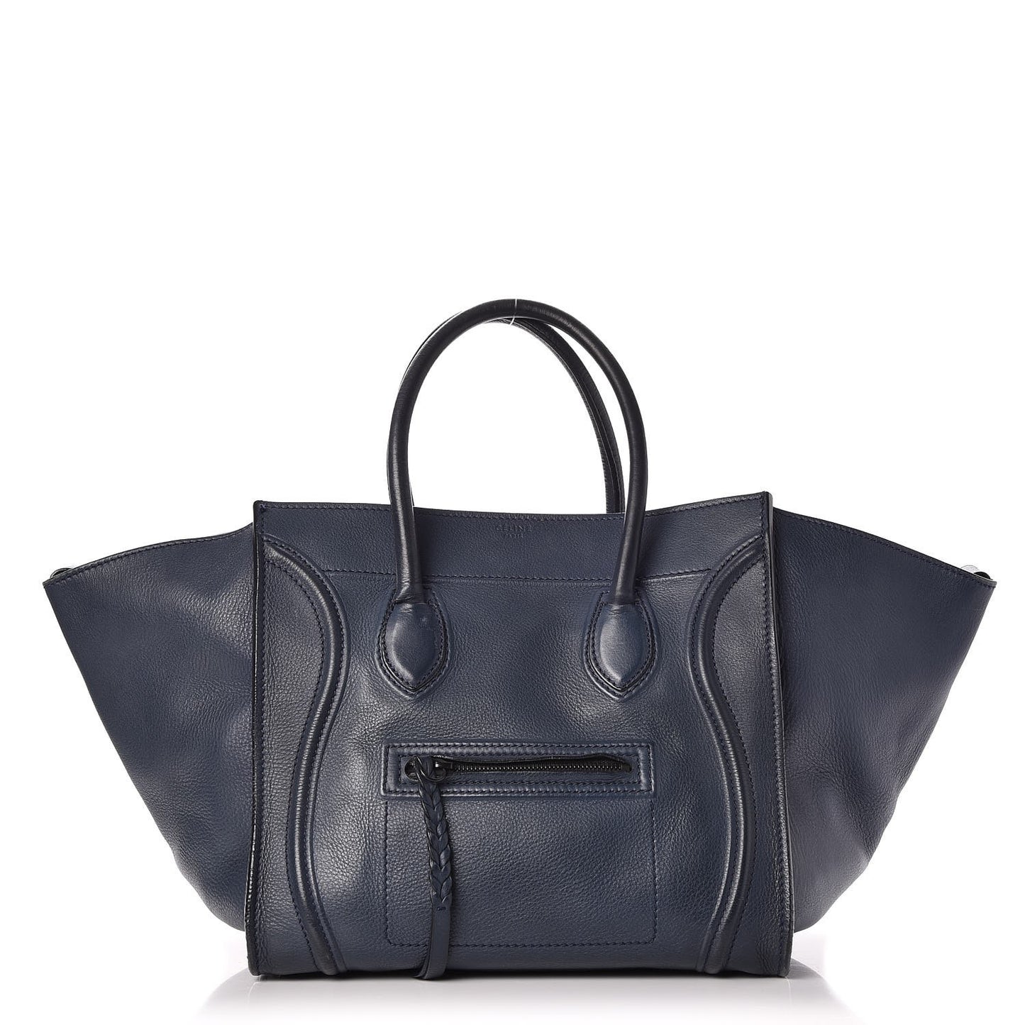 Supple Calfskin Medium Phantom Luggage Midnight