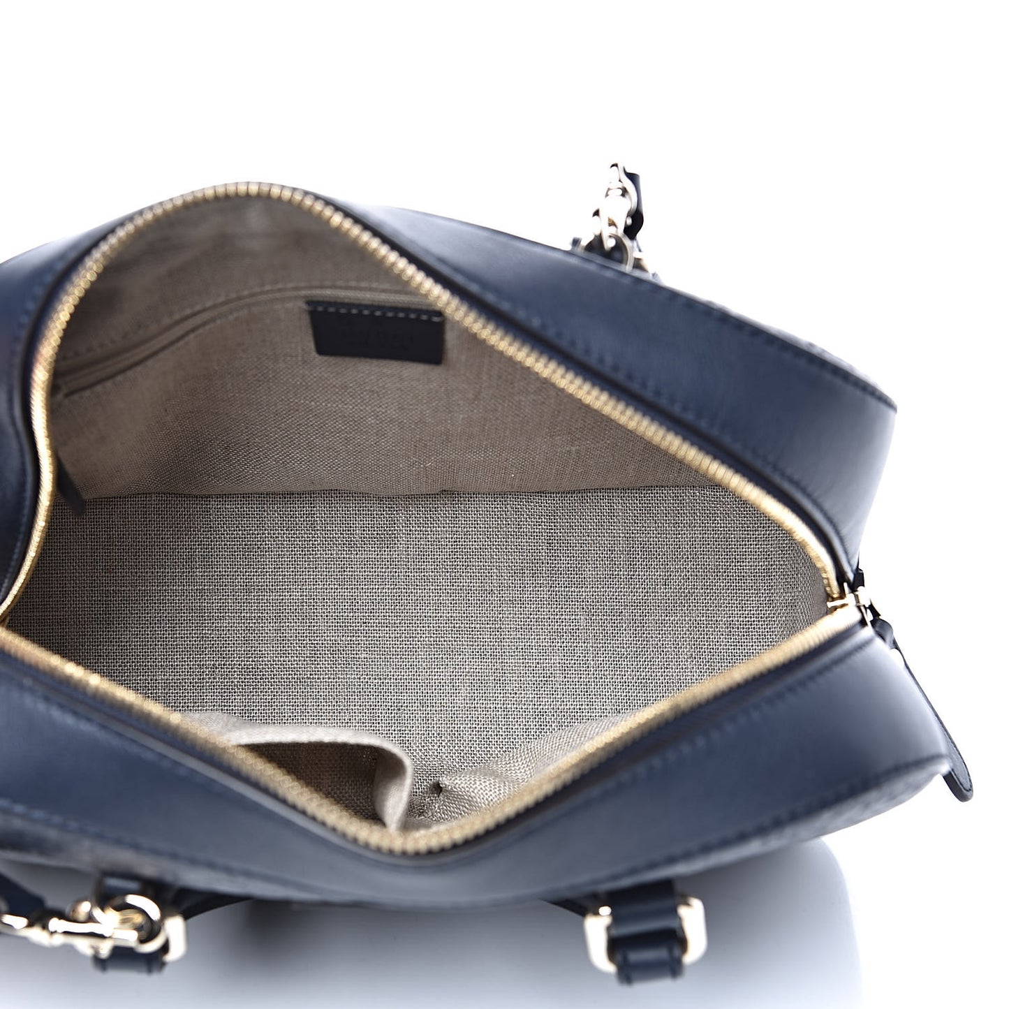 Microguccissima Medium Crossbody Bag Blue