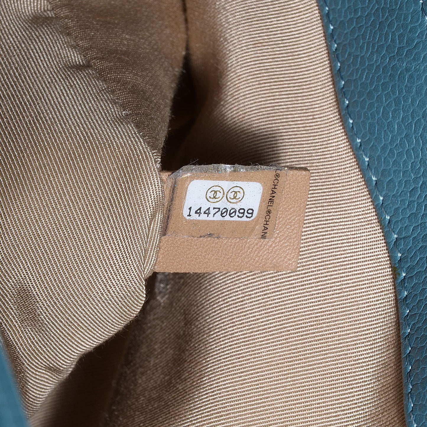 Caviar Grand Shopping Tote GST Light Blue
