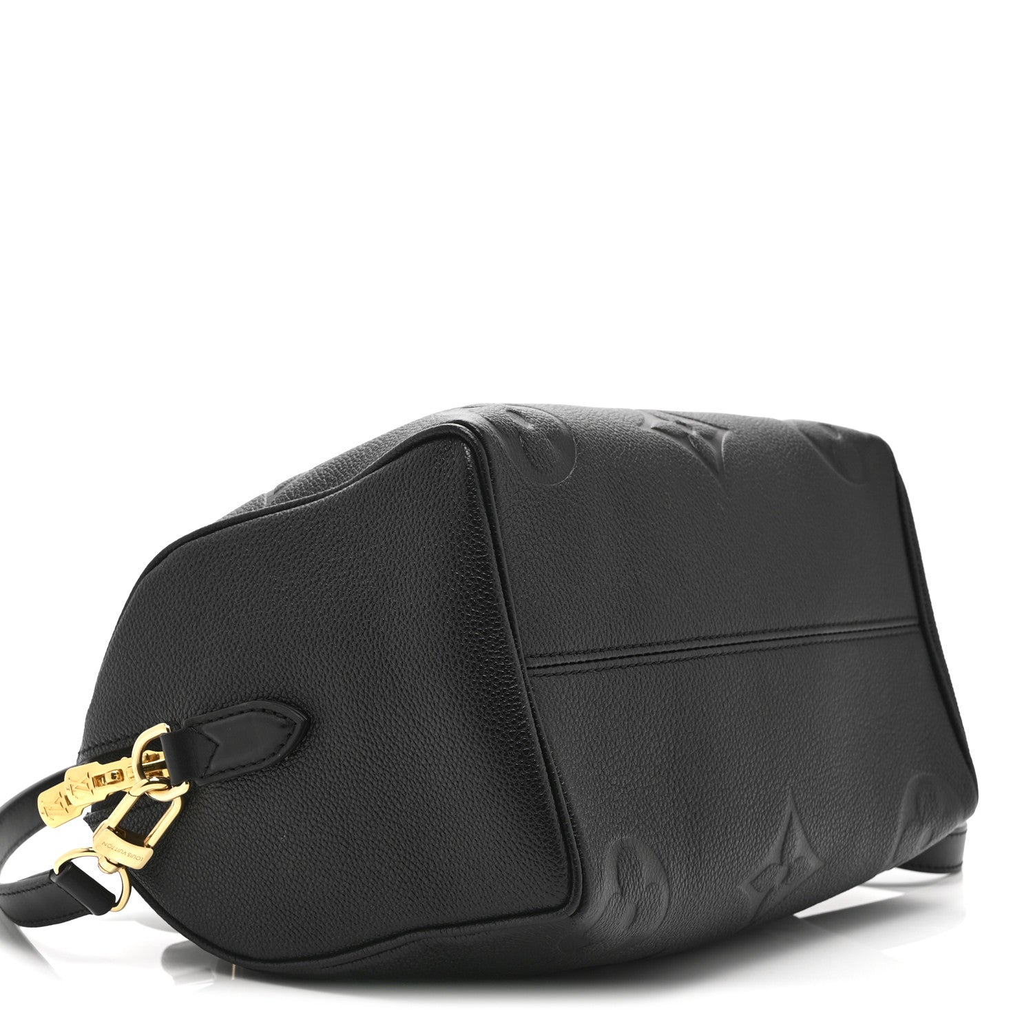 Louis Vuitton Empreinte Monogram Giant Speedy Bandouliere 25 Black 8 of 9