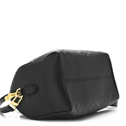 Louis Vuitton Empreinte Monogram Giant Speedy Bandouliere 25 Black 8 of 9