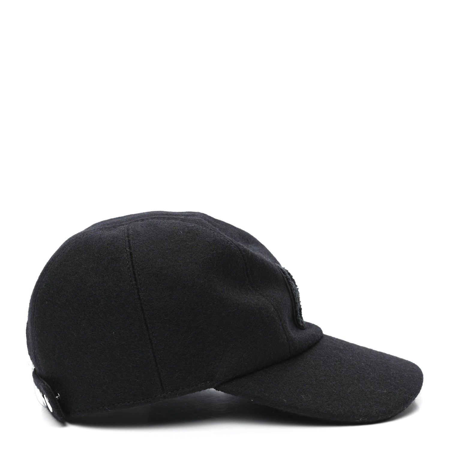 Hermes Wool Davis Varsity Hat 57 Black 5 of 8