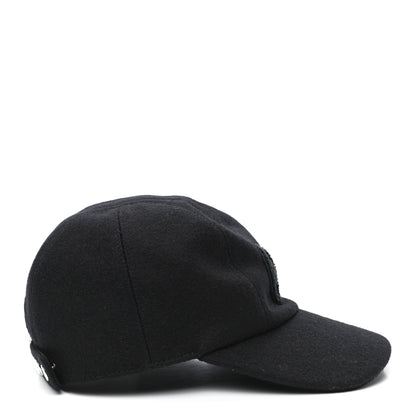 Hermes Wool Davis Varsity Hat 57 Black 5 of 8