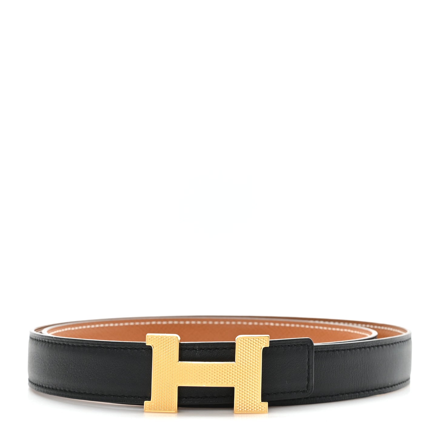 Epsom Swift 32mm Guilloche H Belt 90 36 Black Gold
