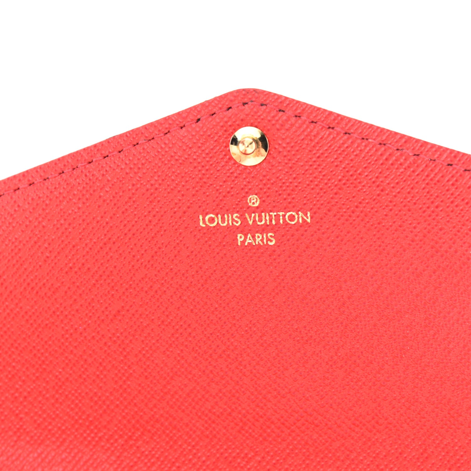 Louis Vuitton Monogram Sarah Wallet NM Coquelicot 6 of 9