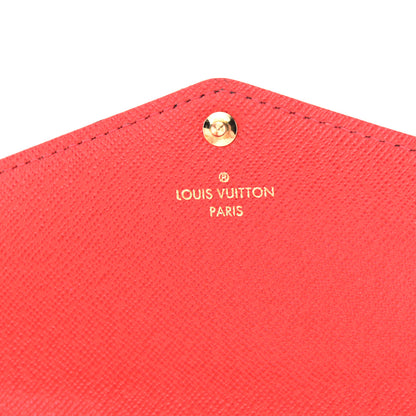Louis Vuitton Monogram Sarah Wallet NM Coquelicot 6 of 9
