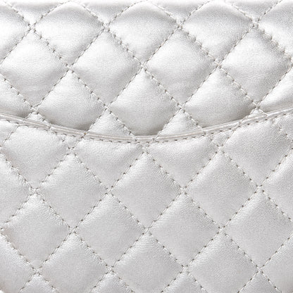 Chanel Metallic Aged Calfskin 2.55 Reissue 225 Flap Silver 11 of 16