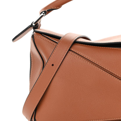Loewe Calfskin Small Puzzle Bag Tan 7 of 11