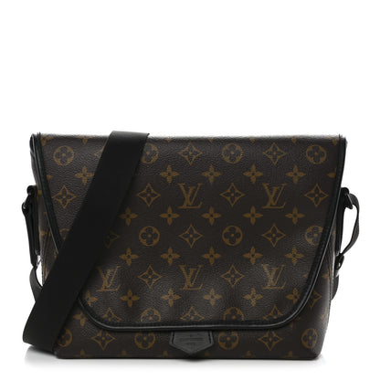 Louis Vuitton Monogram Macassar Magnetic Messenger 1 of 10