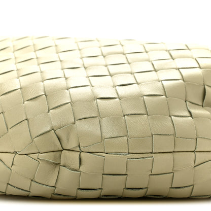 Bottega Veneta Nappa Intrecciato Teen Jodie Hobo Travertine 10 of 11