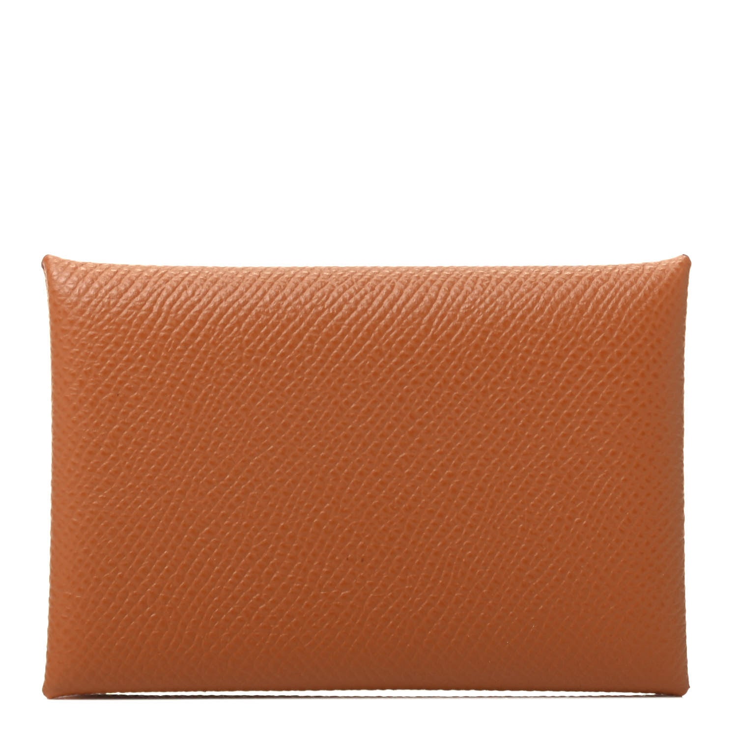 Hermes Epsom Calvi Card Case Gold 1 of 7