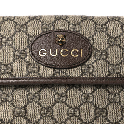 Gucci GG Supreme Monogram Neo Vintage Web Belt Bag Brown 7 of 10