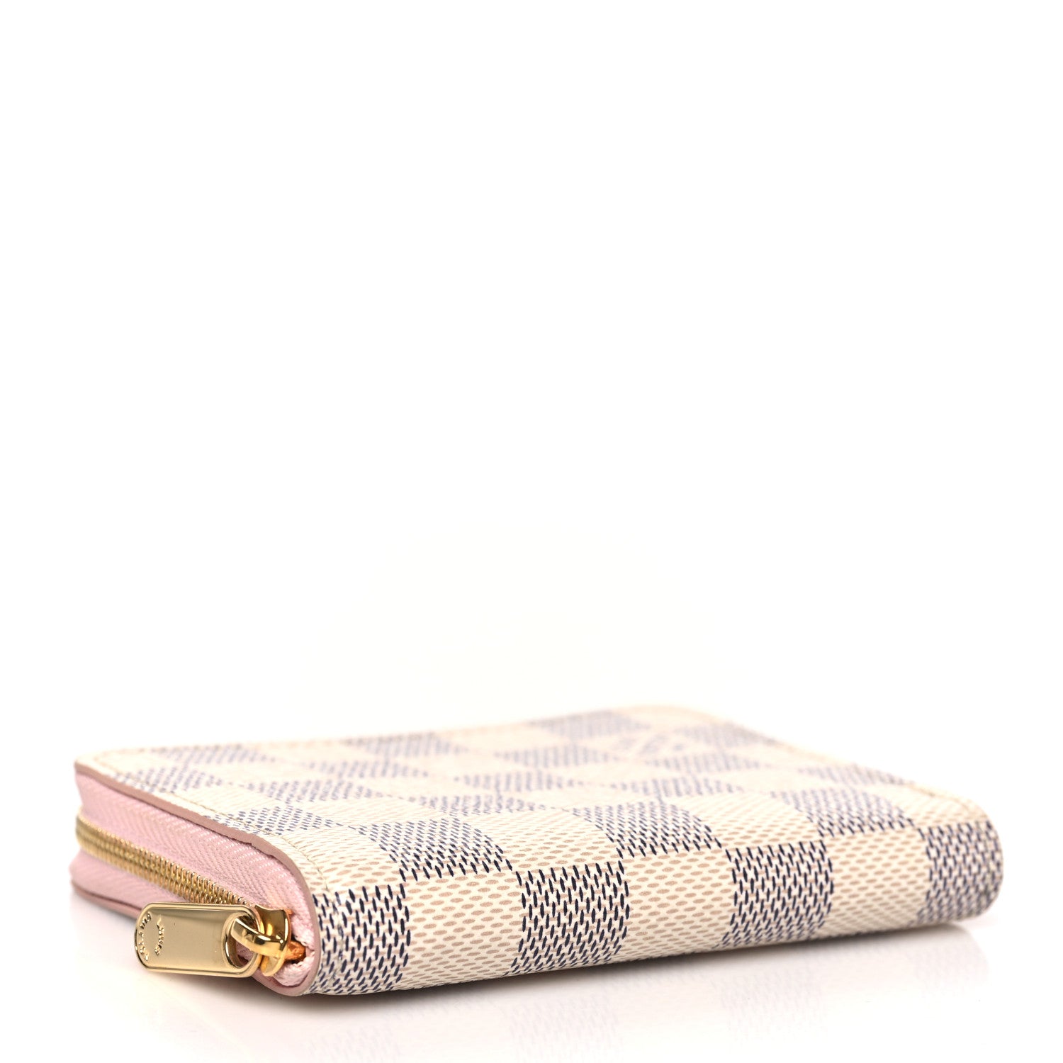 Louis Vuitton Damier Azur Zippy Coin Purse Rose Ballerine 4 of 7