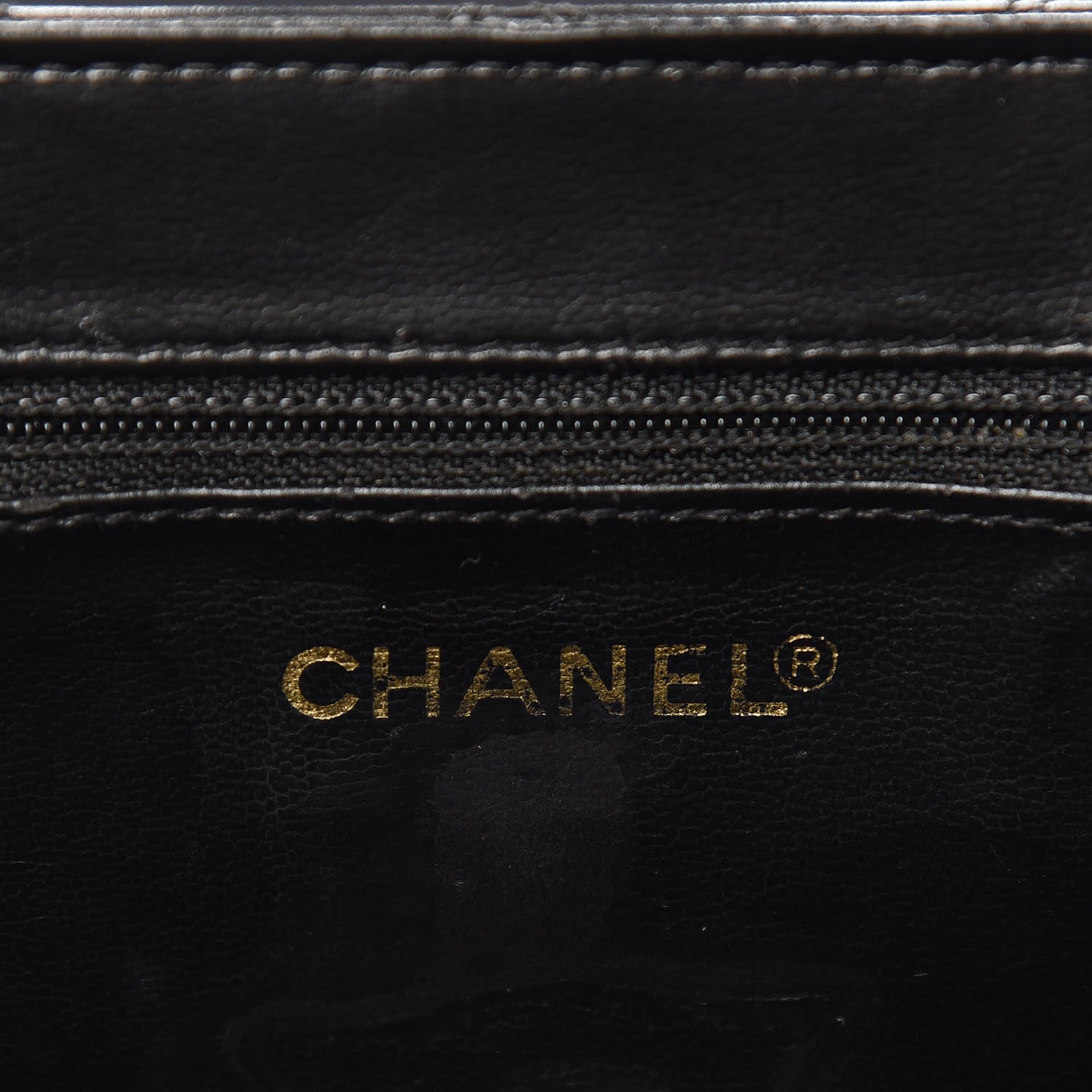 Chanel Calfskin Stitch Vanity Case Black 6 of 22