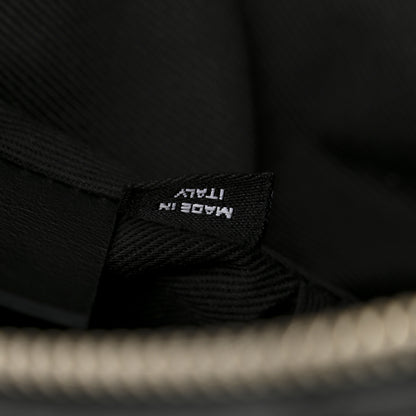 Chanel Calfskin Quilted Uniform Waist Belt Bag Black 7 of 12