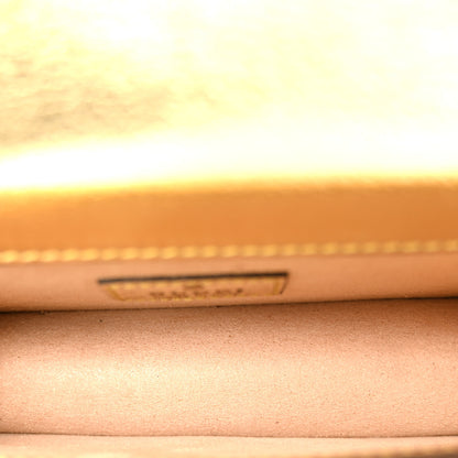 Gucci Metallic Calfskin Super Mini Dionysus Shoulder Bag Gold 5 of 9
