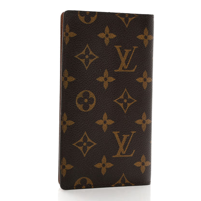 Louis Vuitton Monogram Checkbook Holder Case Wallet 3 of 13
