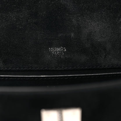 Hermes Veau Doblis Kelly Pochette Black 6 of 14