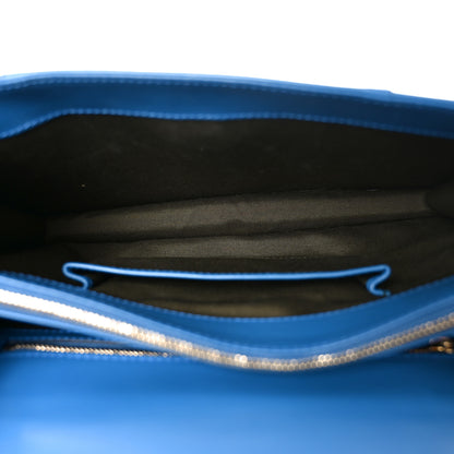 Bulgari Calfskin Serpenti Forever Shoulder Bag Blue 5 of 9