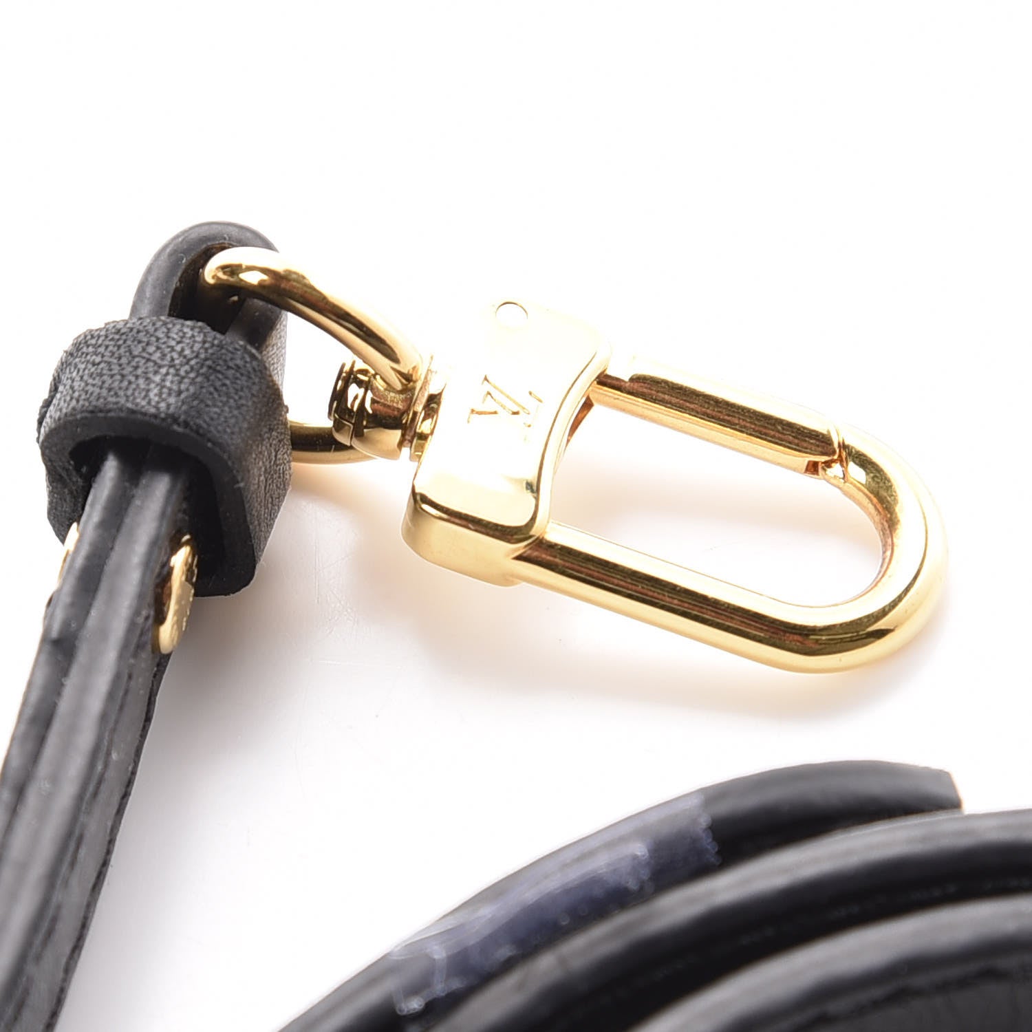 Louis Vuitton Calfskin Palm Springs Backpack Mini Straps Black 4 of 4