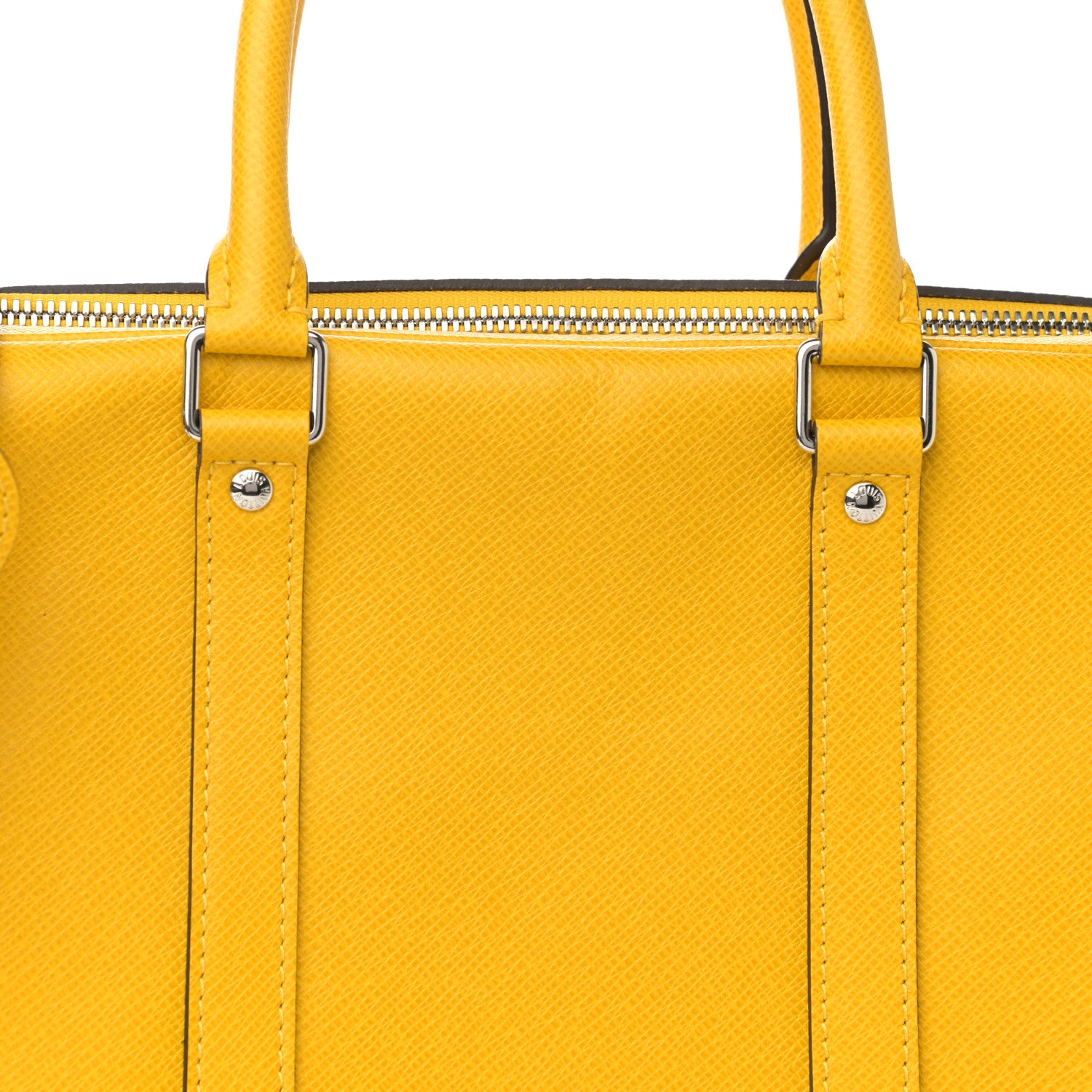 Louis Vuitton Taiga Porte Documents Voyage PM Yellow Altair 8 of 13
